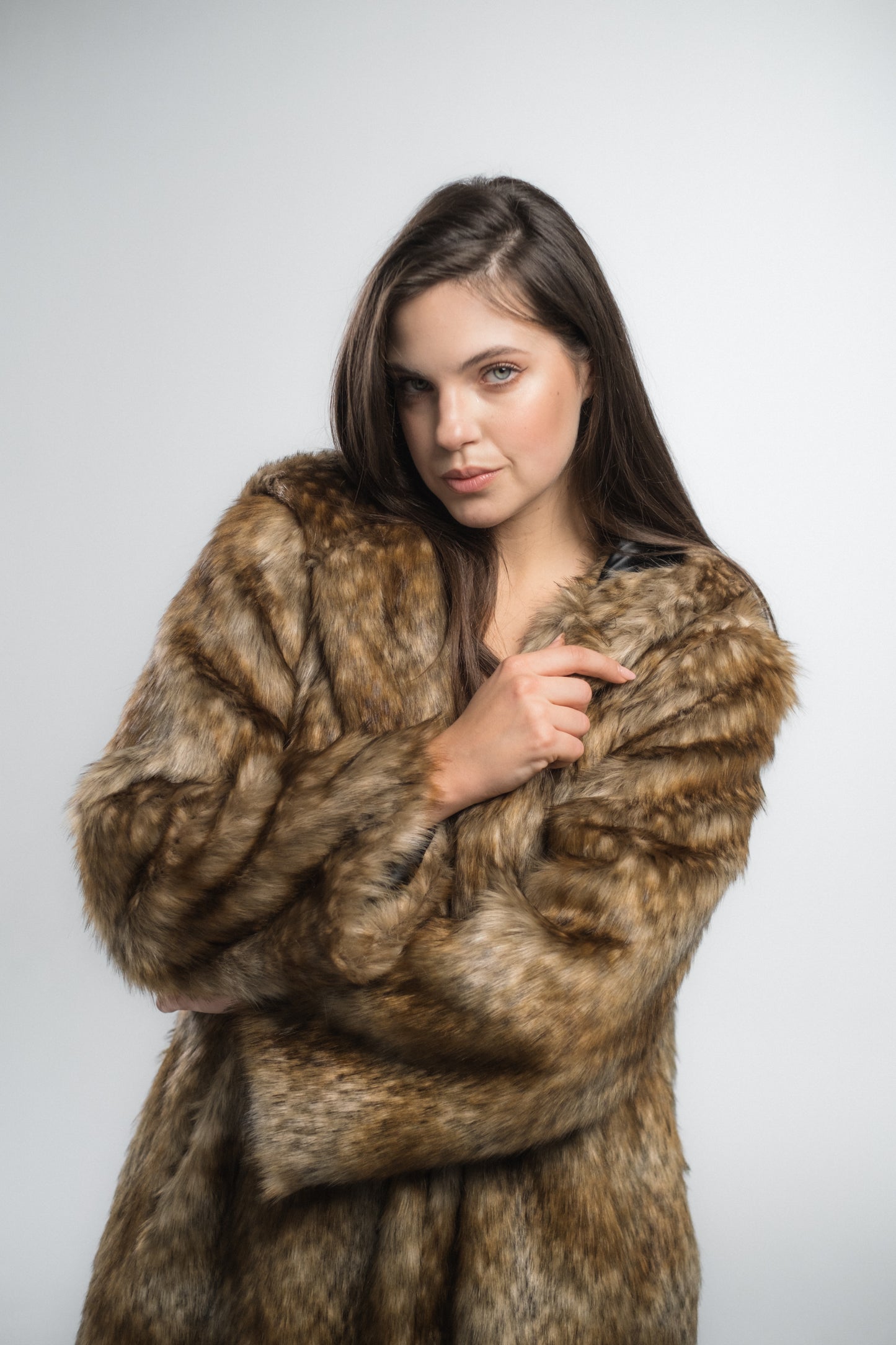 Dark Brown Fur Coat