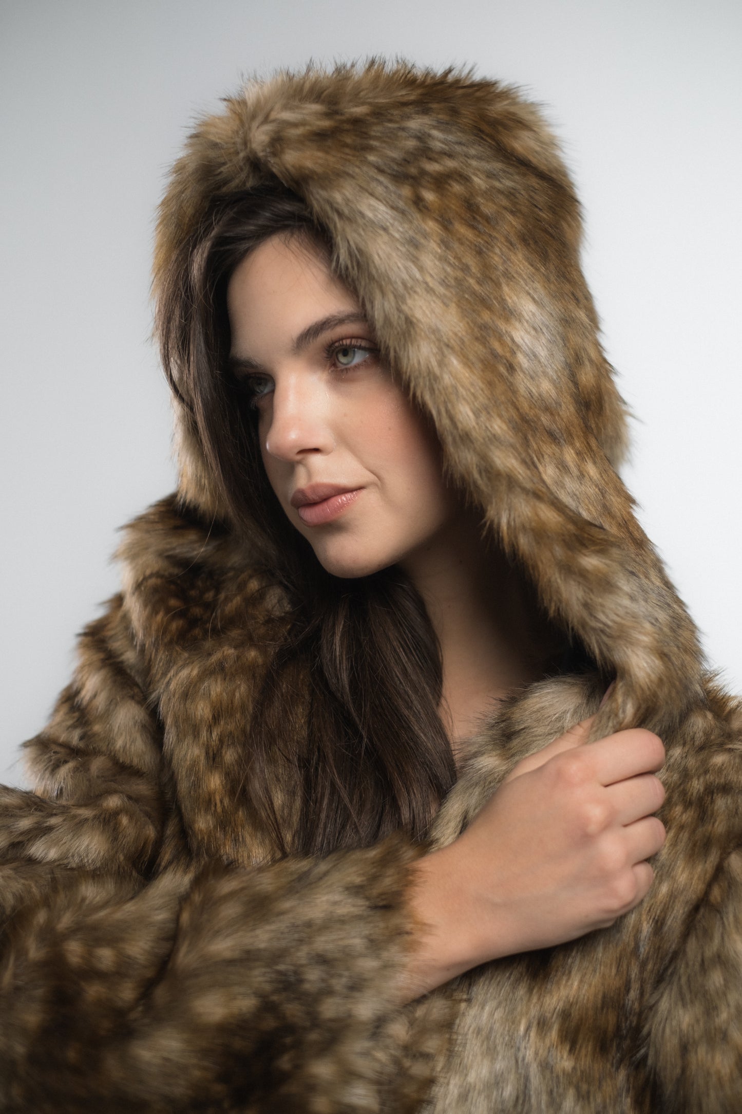 Dark Brown Fur Coat