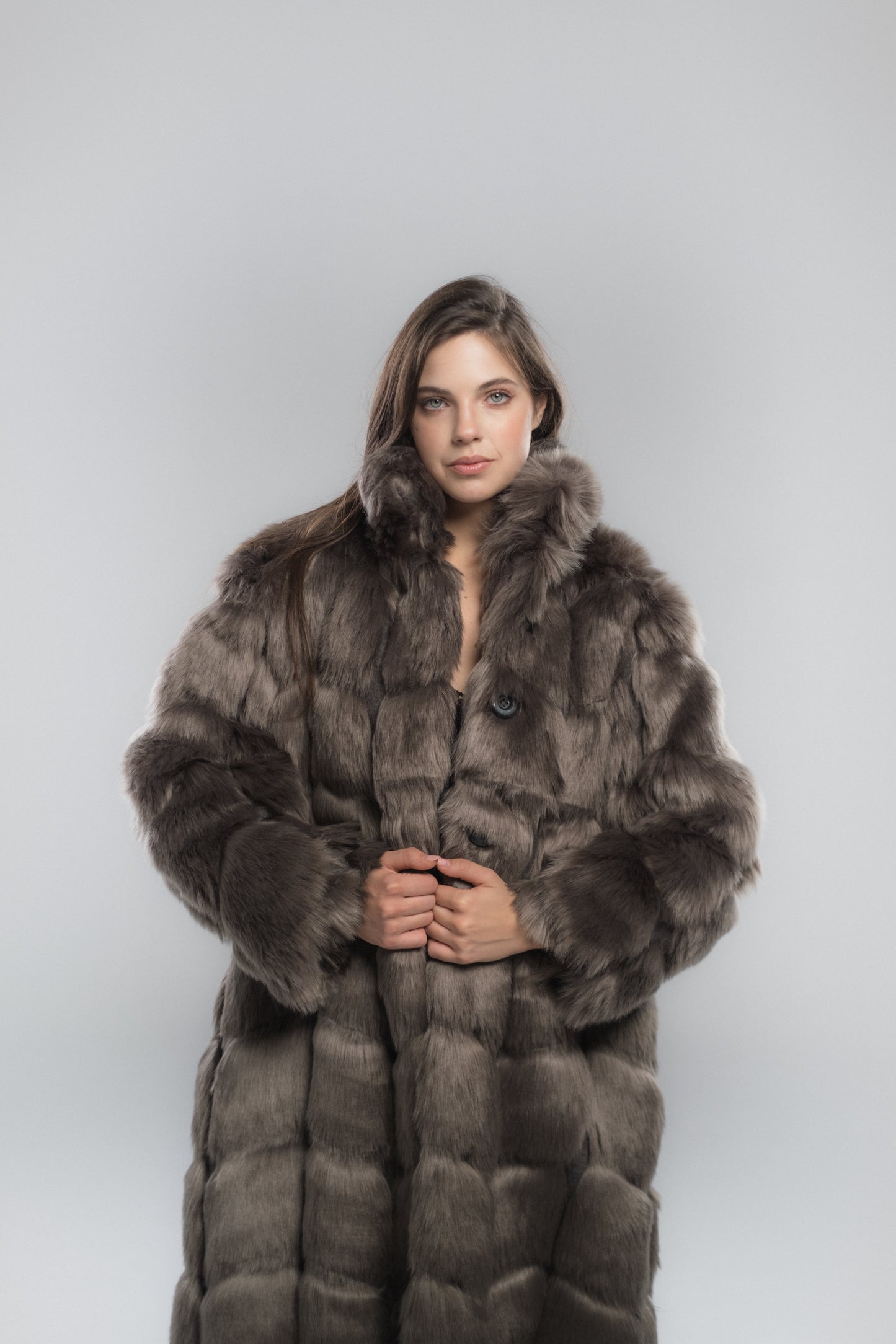 Cubic Fur Coat