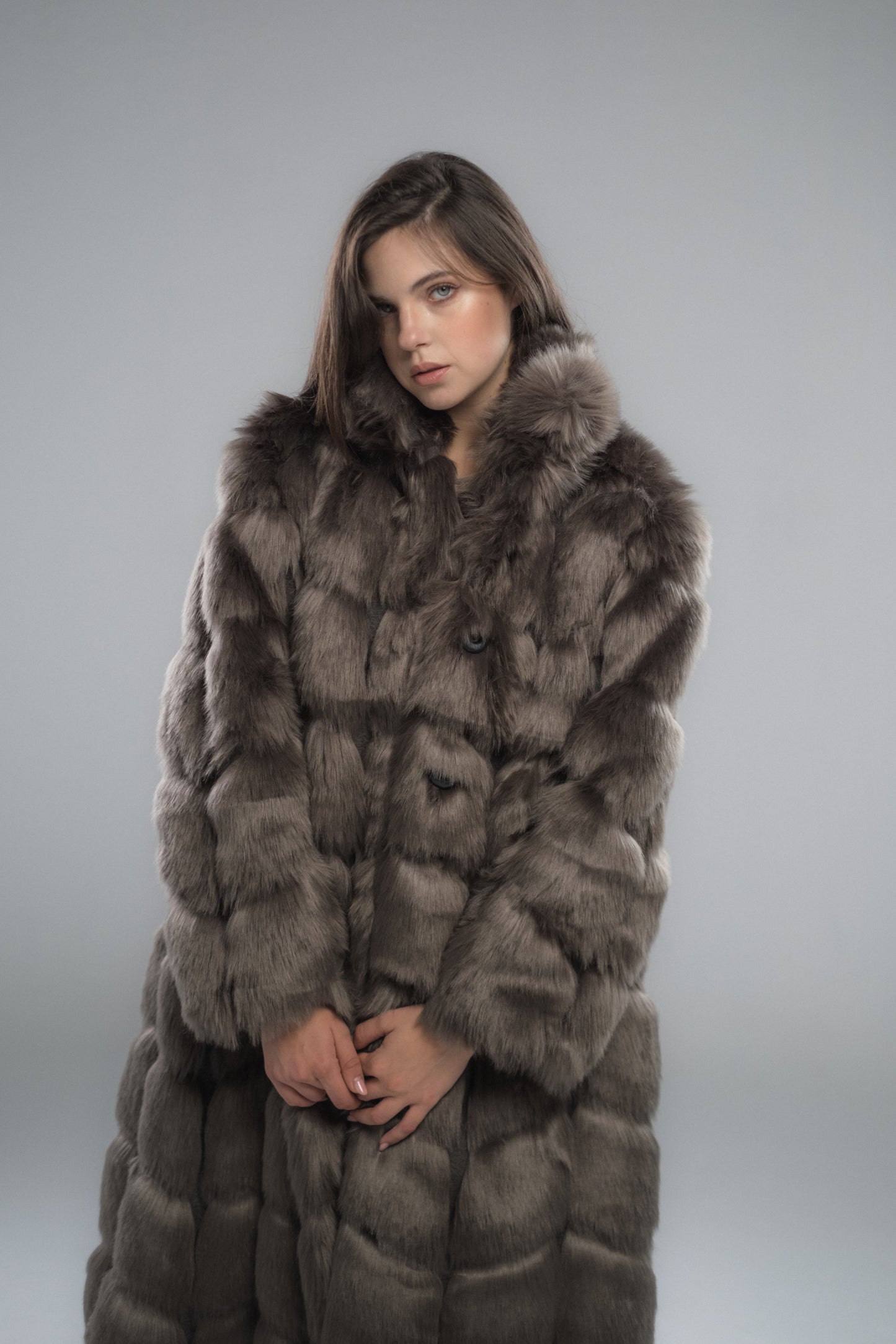 Cubic Fur Coat