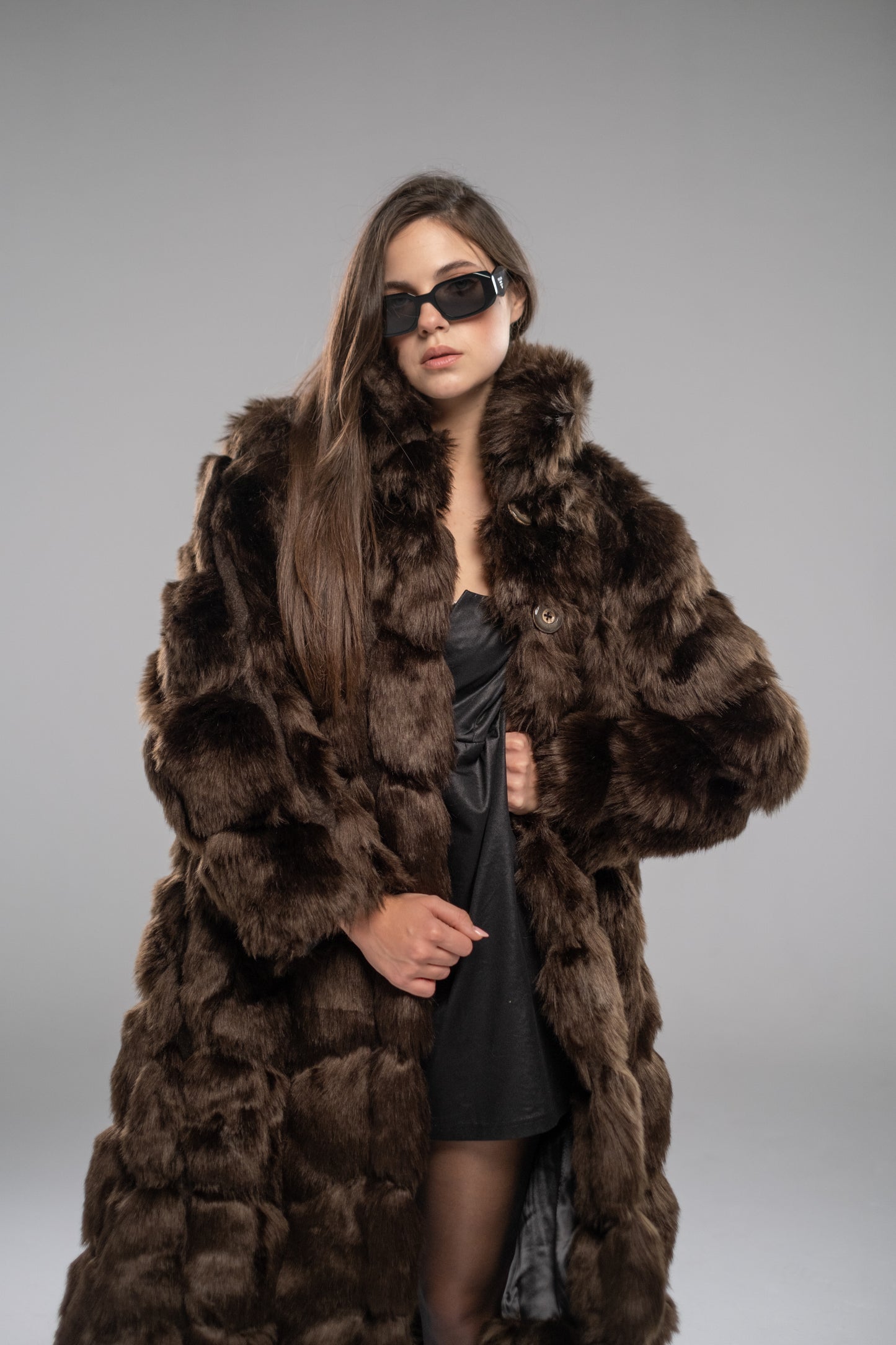 Cubic Fur Coat