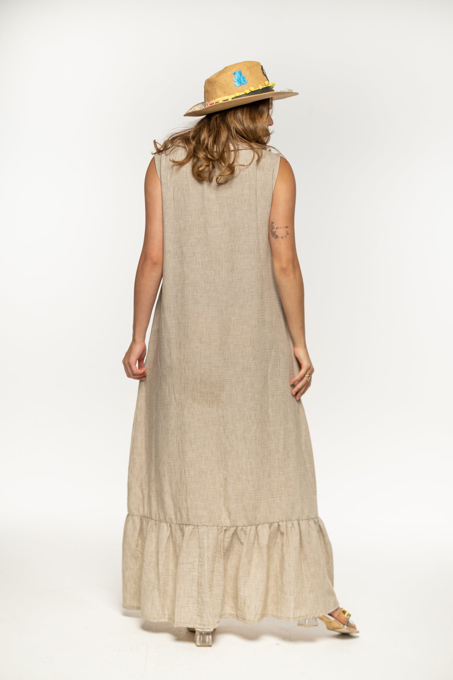 SAHARA FRILL DRESS