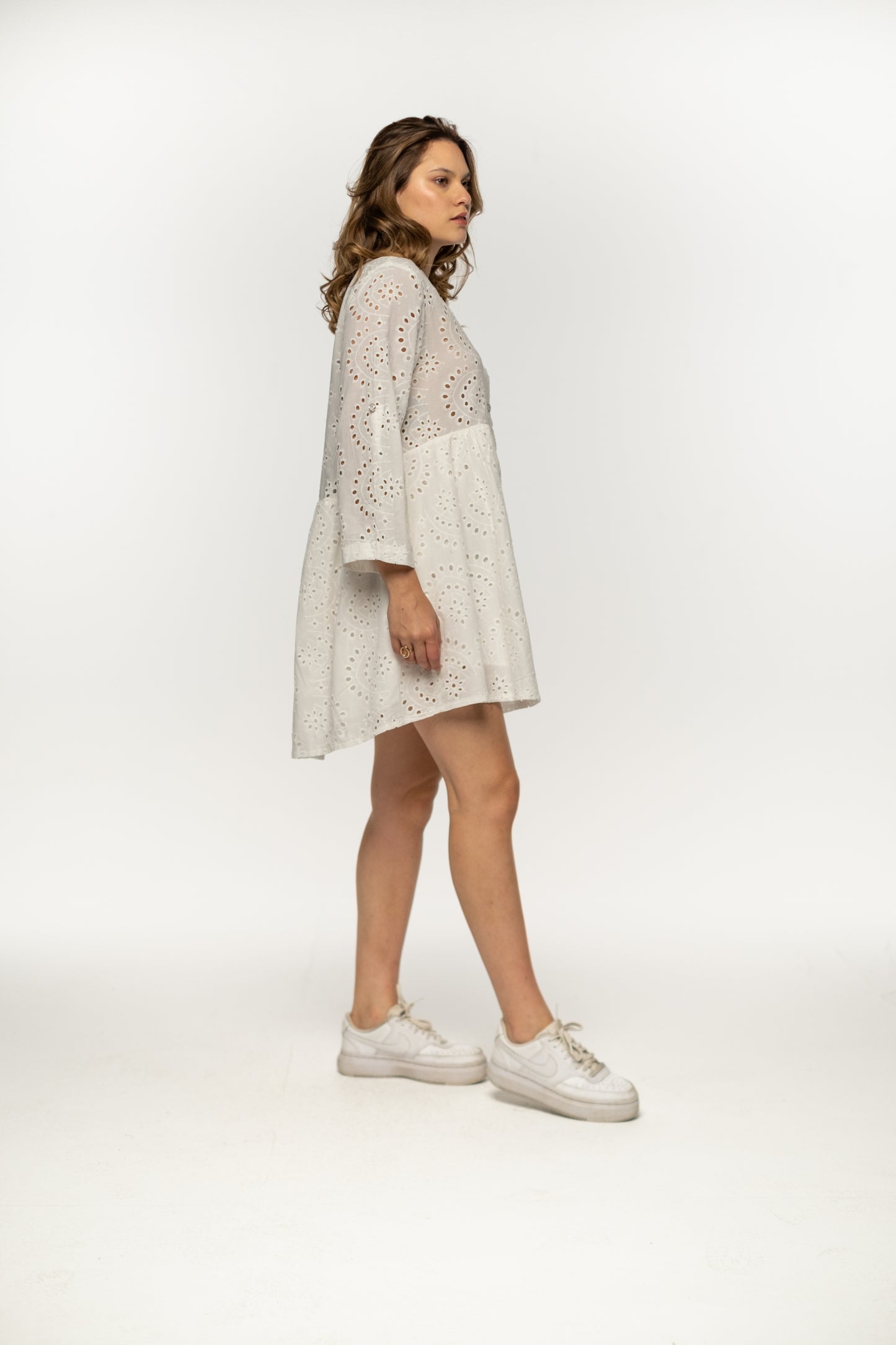 CRISP FLARE DRESS