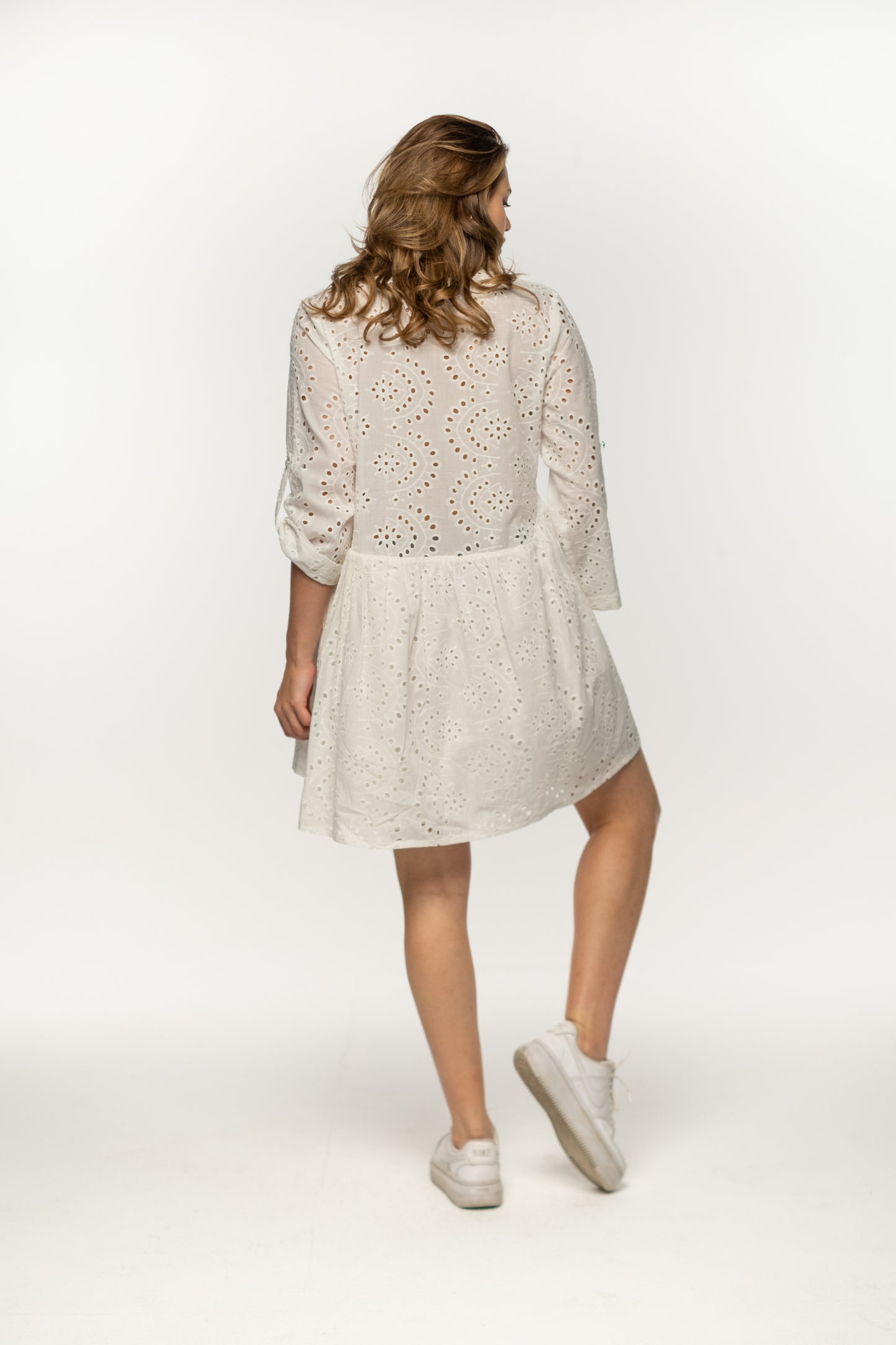 CRISP FLARE DRESS