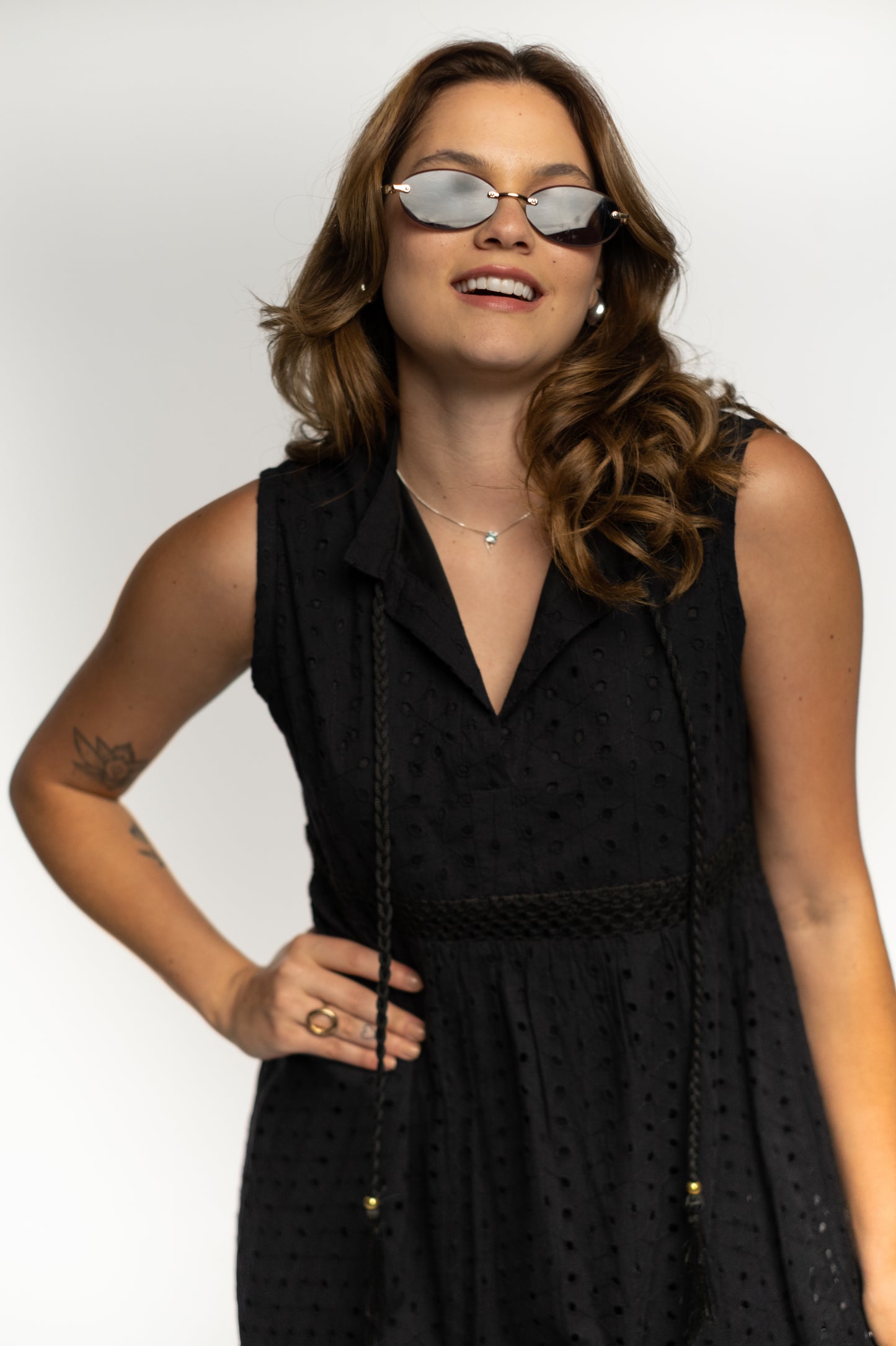 MIDNIGHT BREEZE DRESS