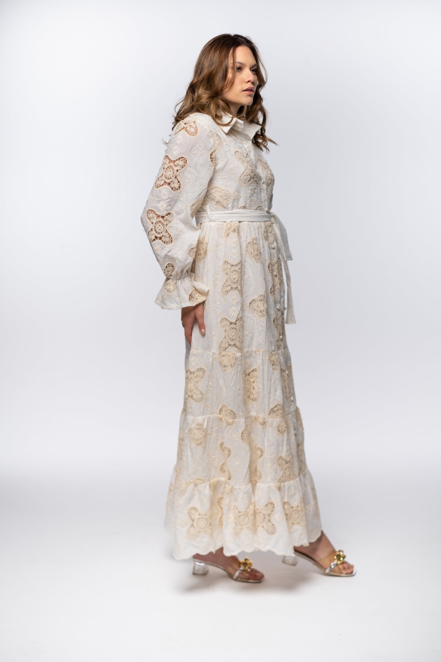 IVORY BLOOM DRESS