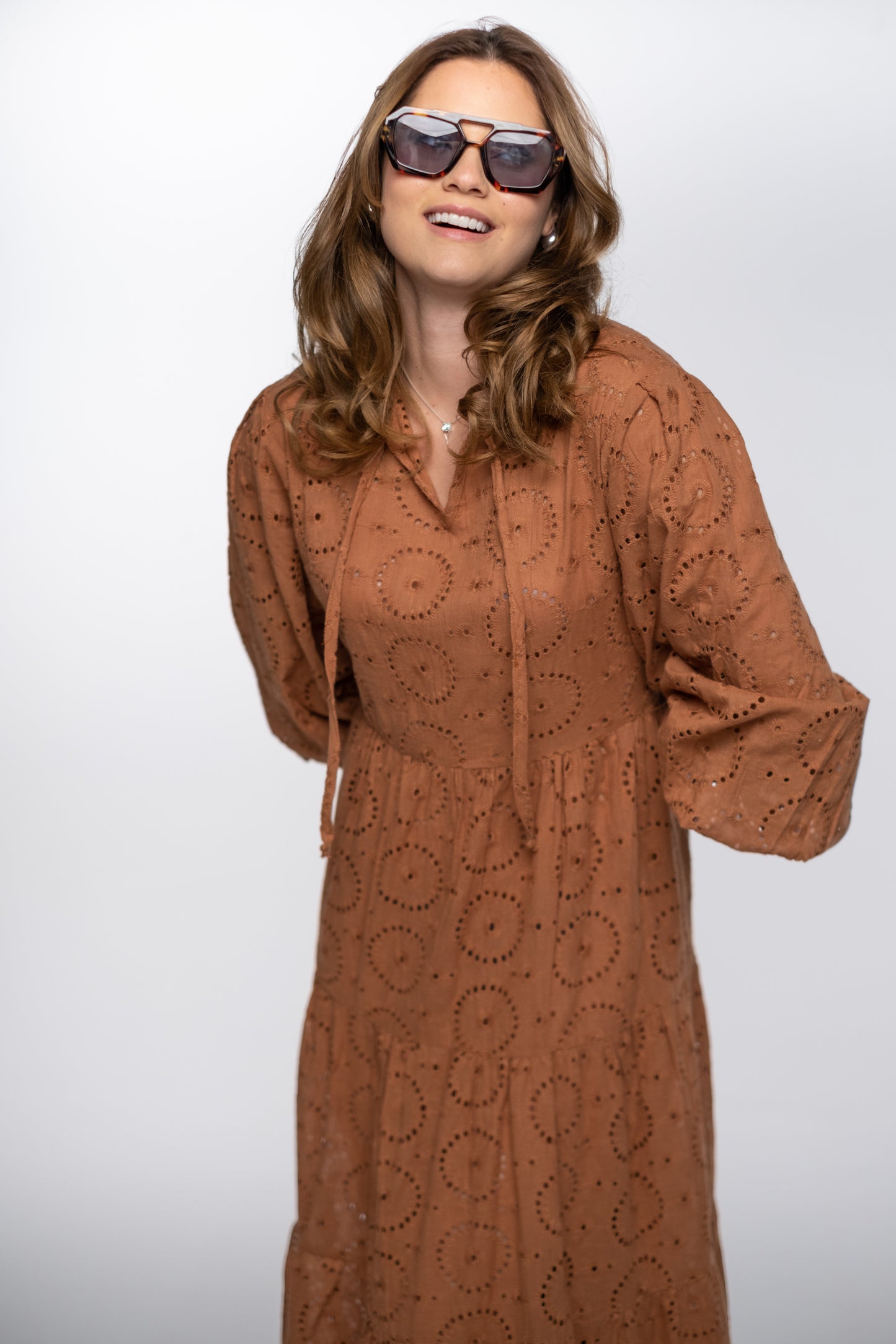 TERRACOTTA FLOW DRESS