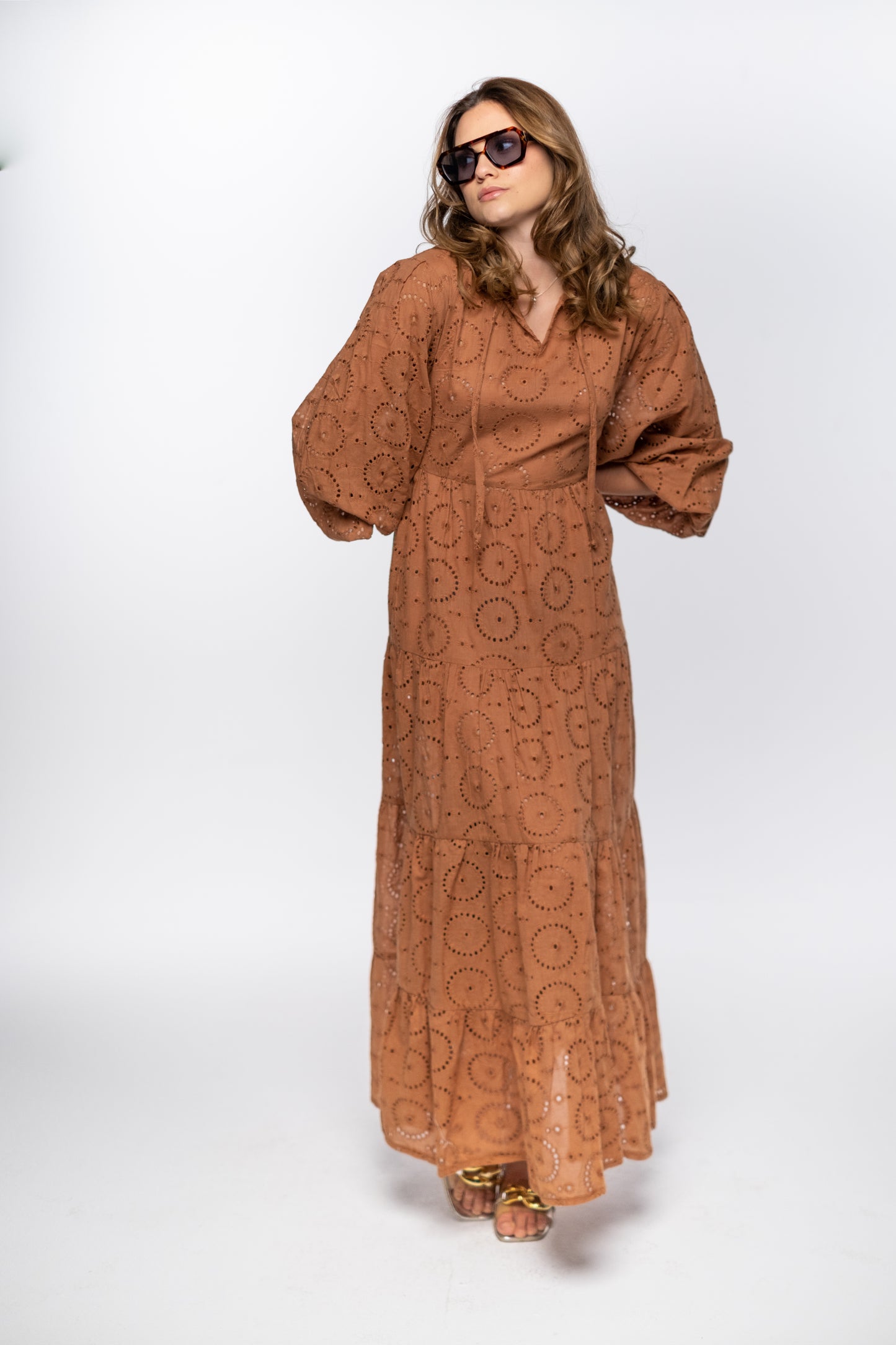 TERRACOTTA FLOW DRESS