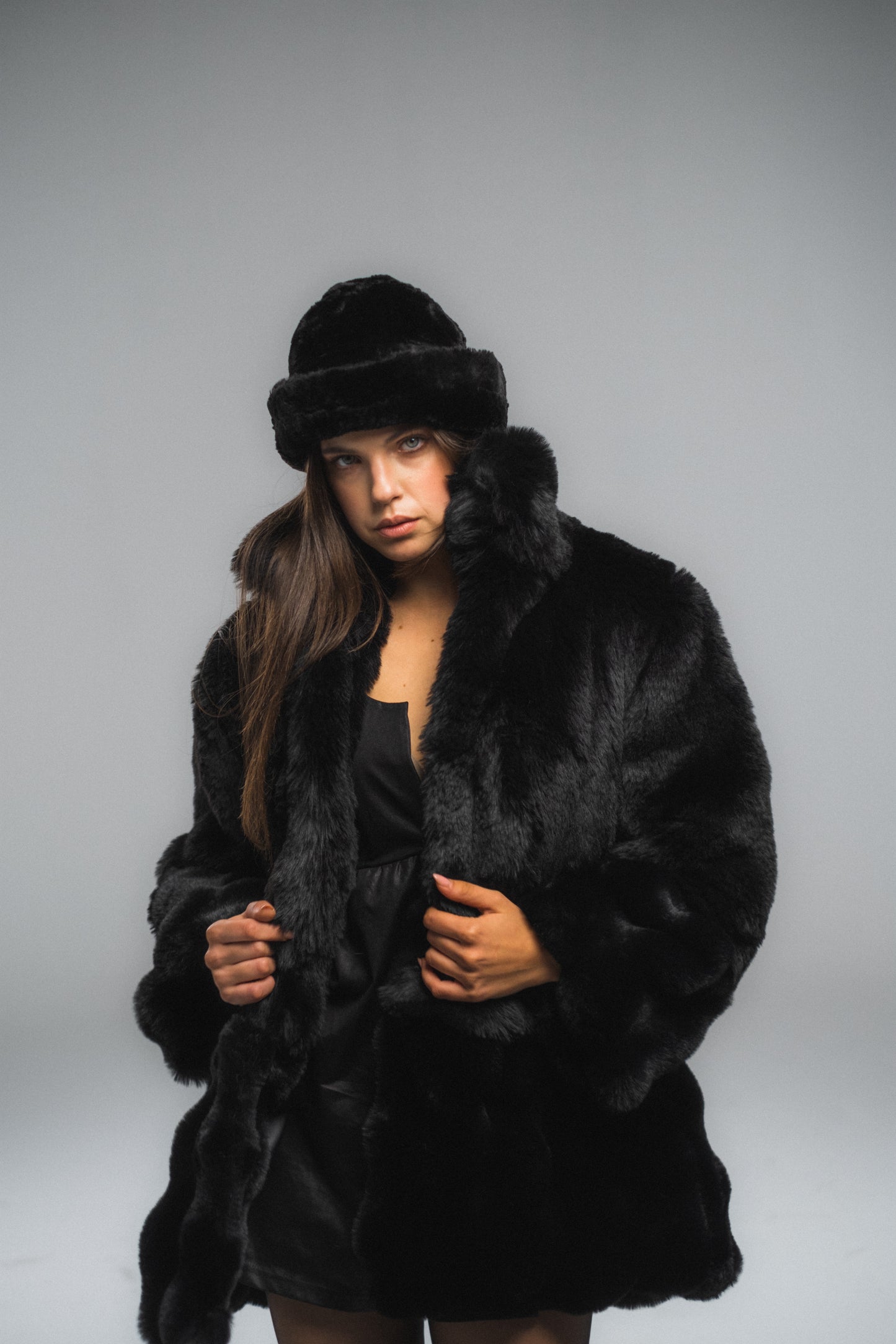 Cloud Mixed Fur Jacket