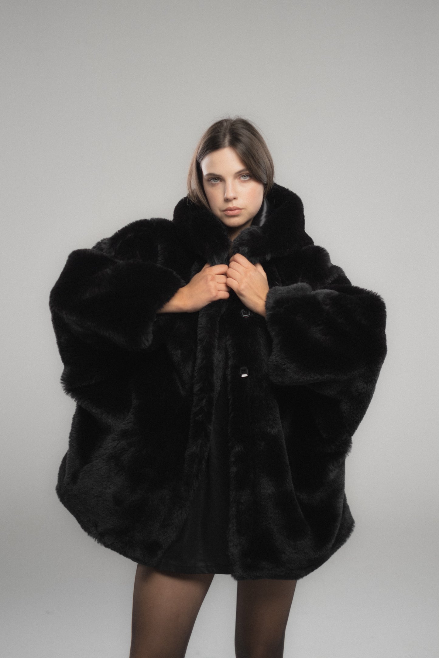 Cape Fur Jacket