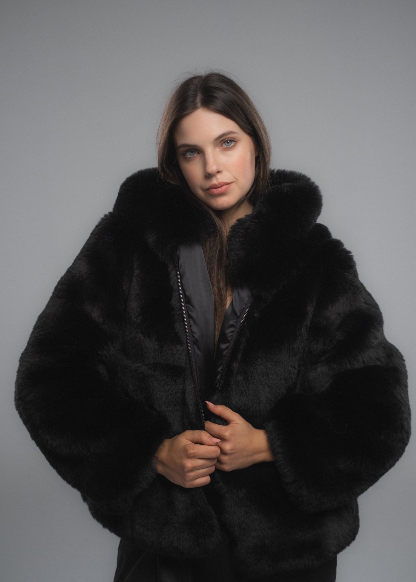 Black Fur Jacket
