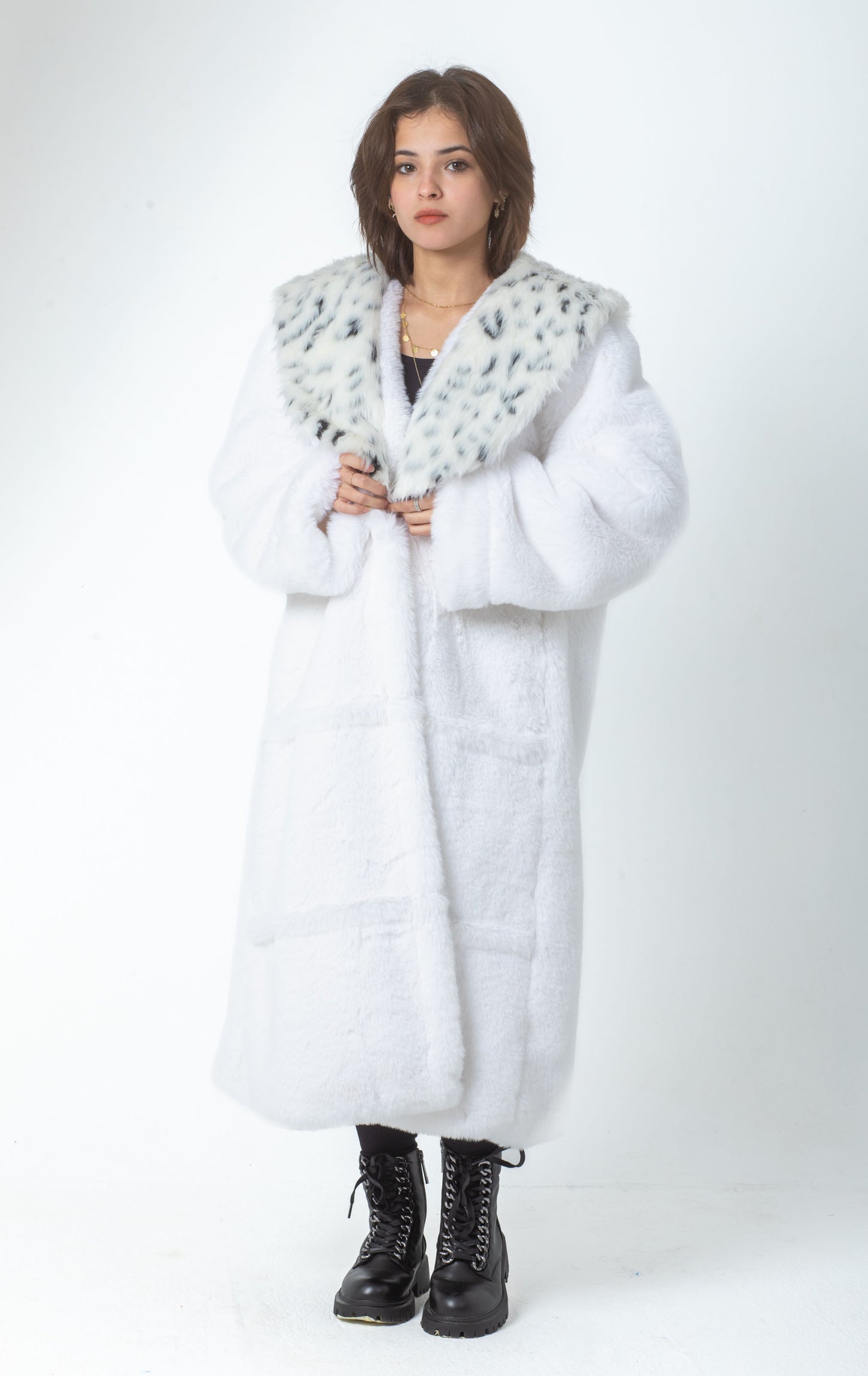White-Tiger Fur Coat