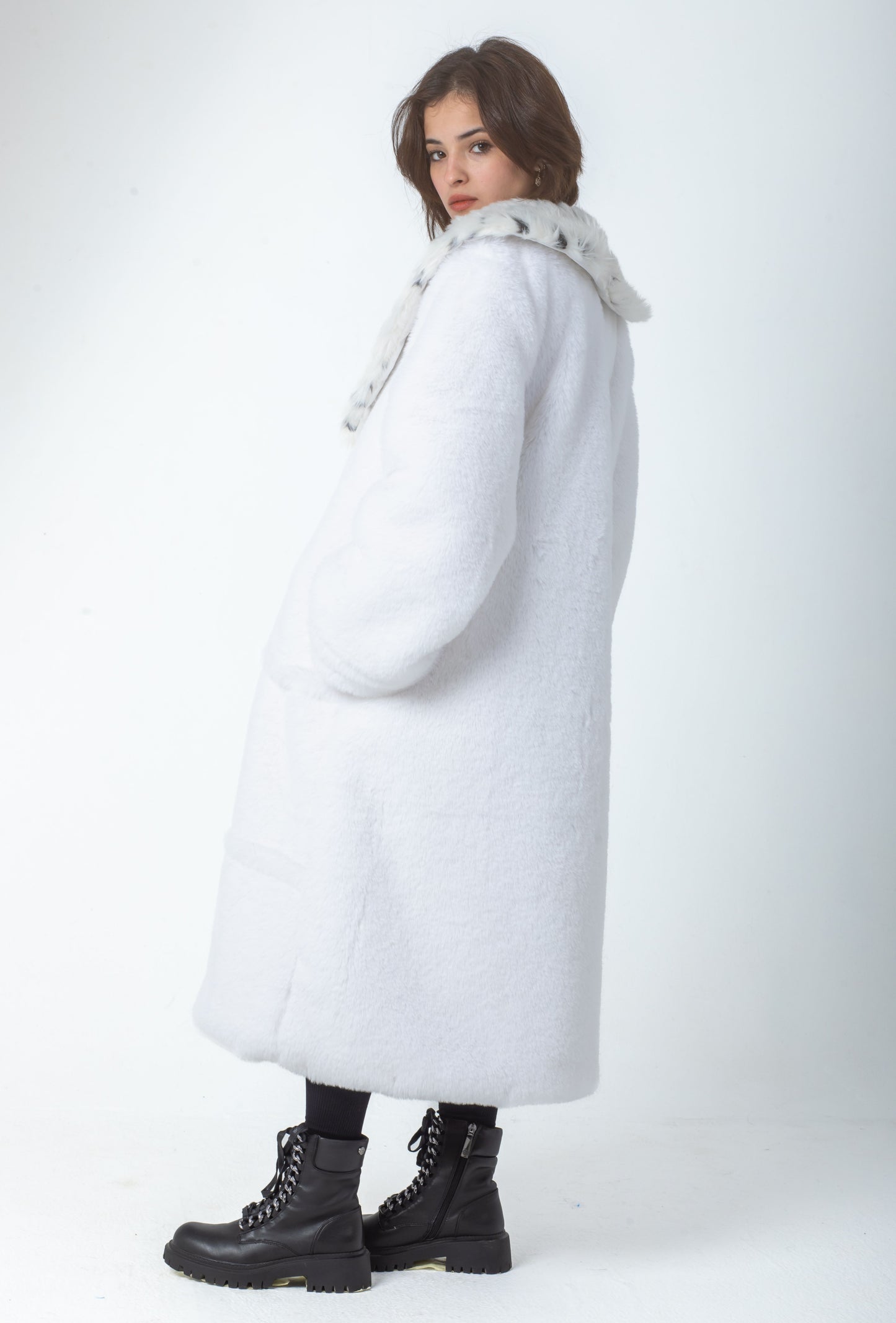 White-Tiger Fur Coat