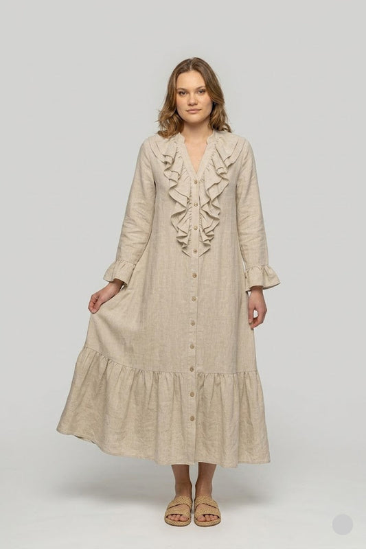 ELARA RUFFLE DRESS