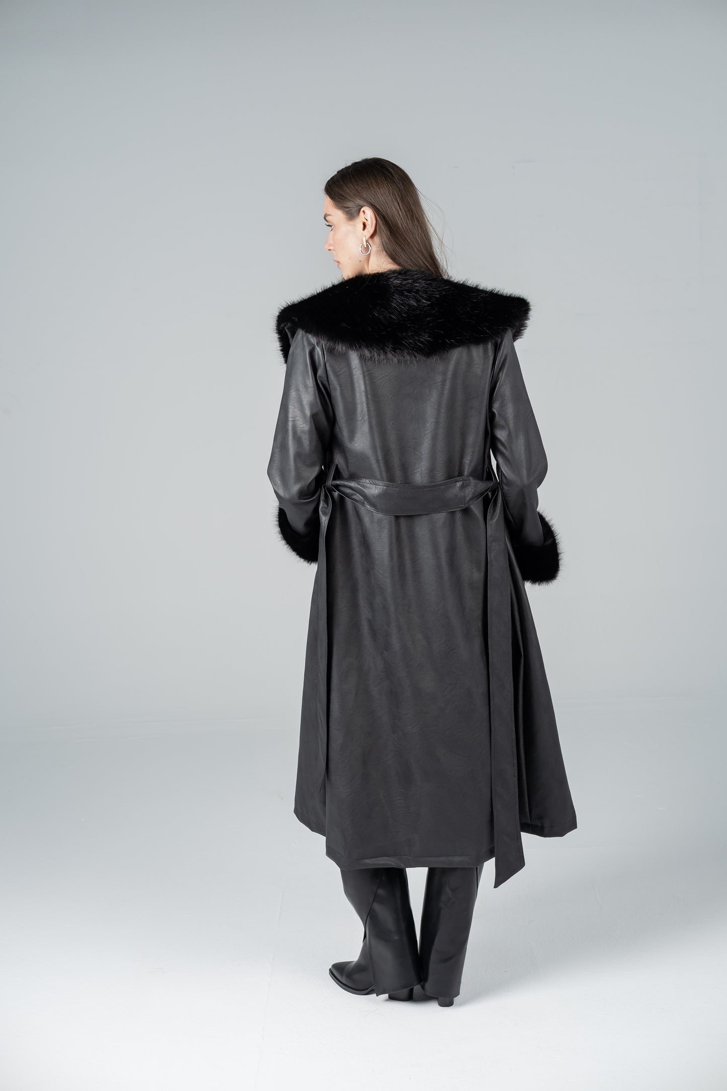 OBSIDIAN VEIL COAT