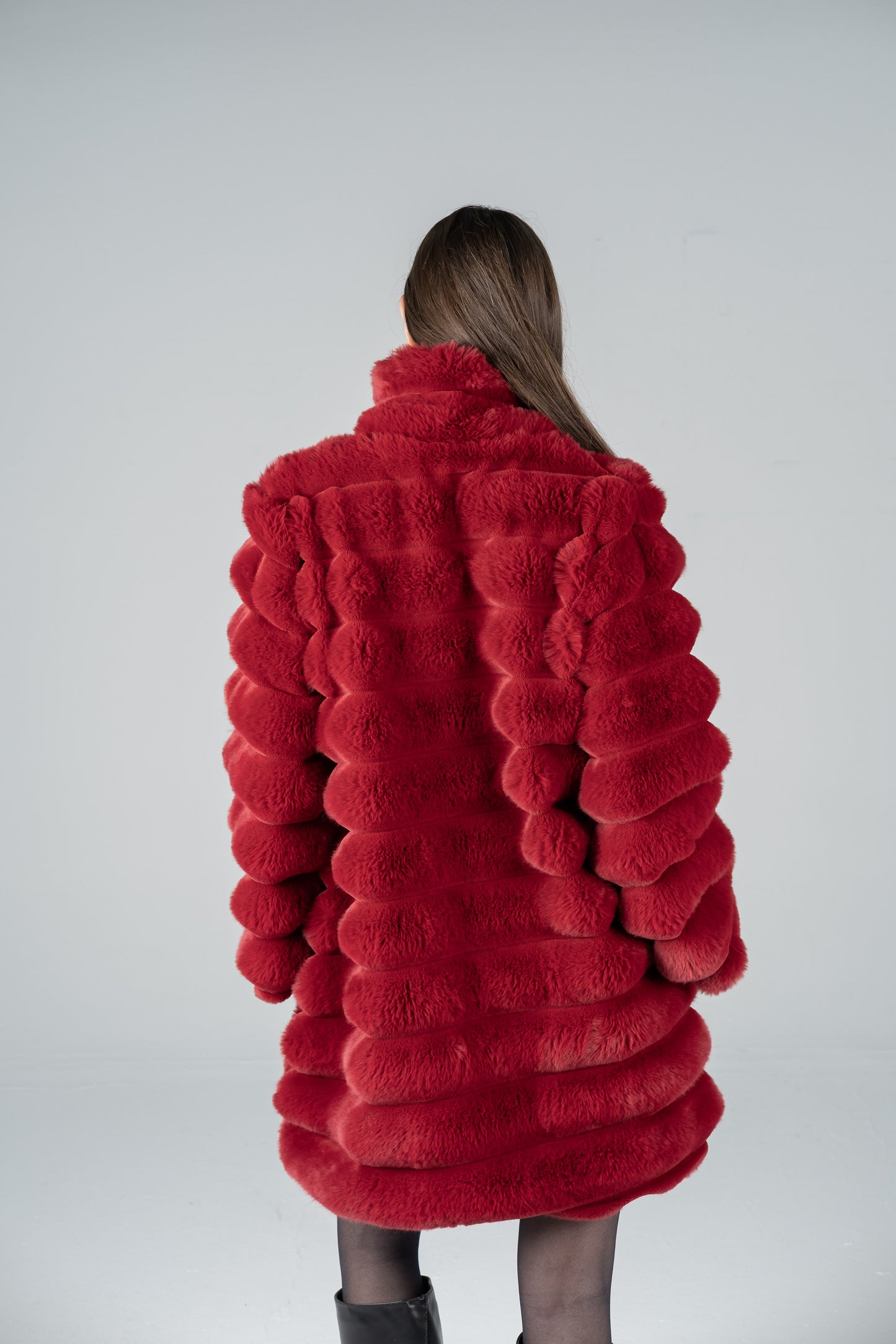 WINE FLAME COAT