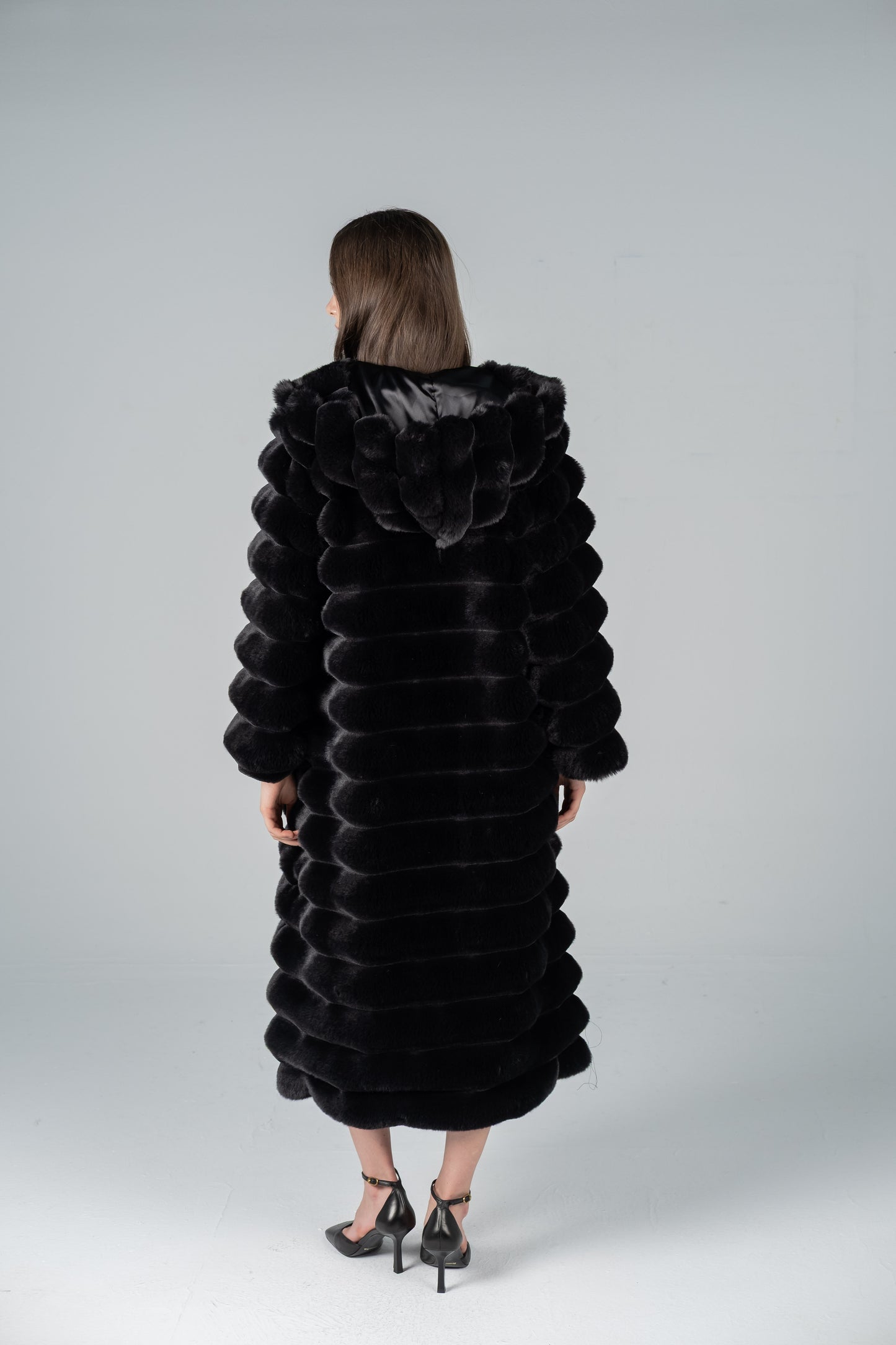 BUBBLE FUR COAT