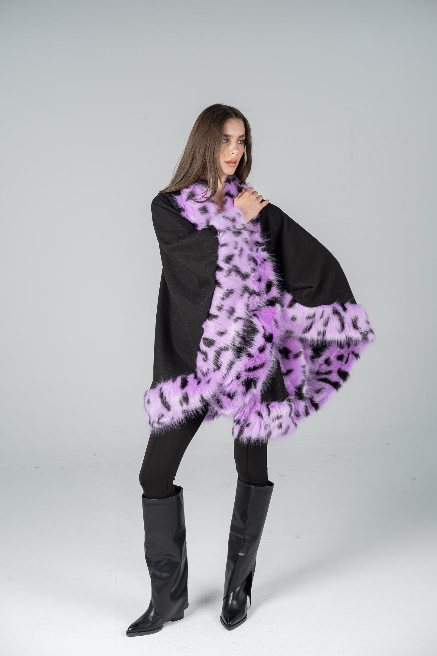 AMETHYST NOIR CAPE