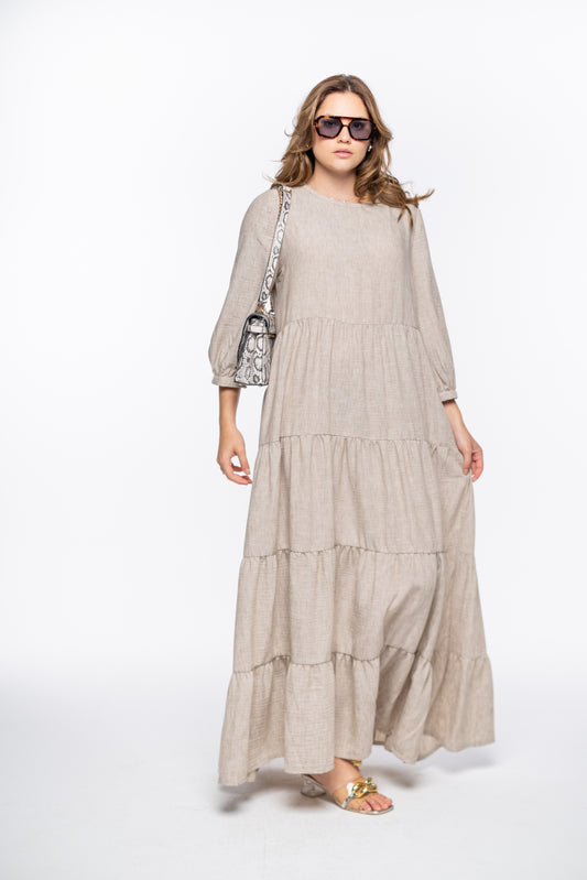 DESERT LINEN DRESS