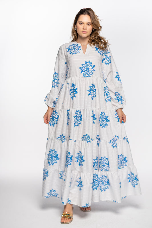 AZURE BLOOM DRESS