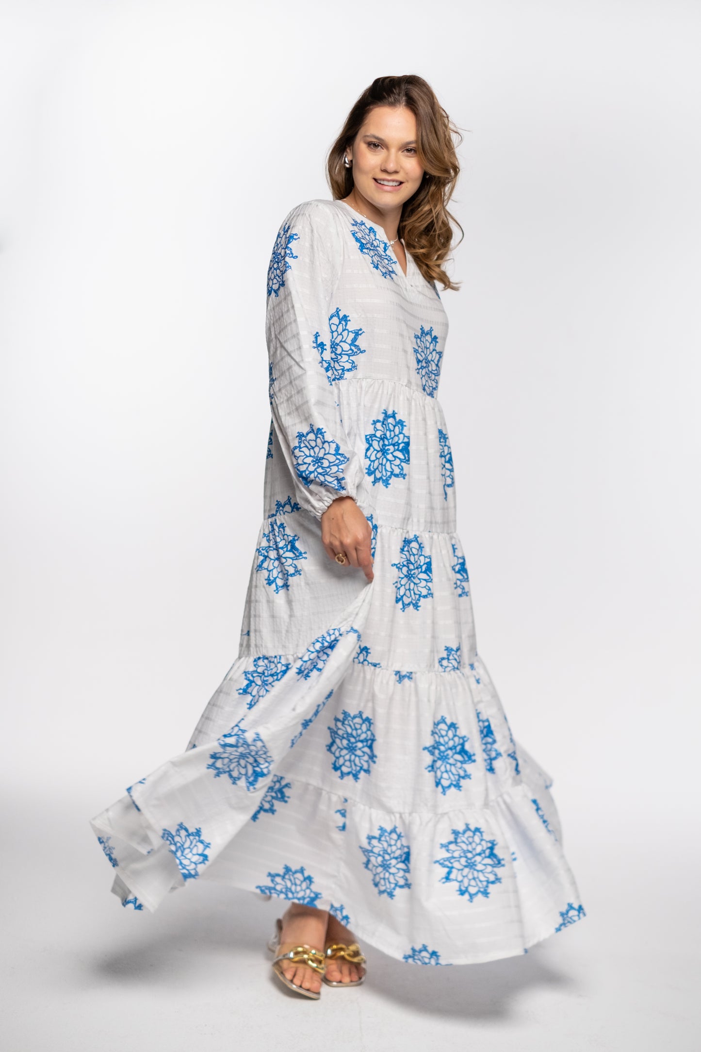 AZURE BLOOM DRESS