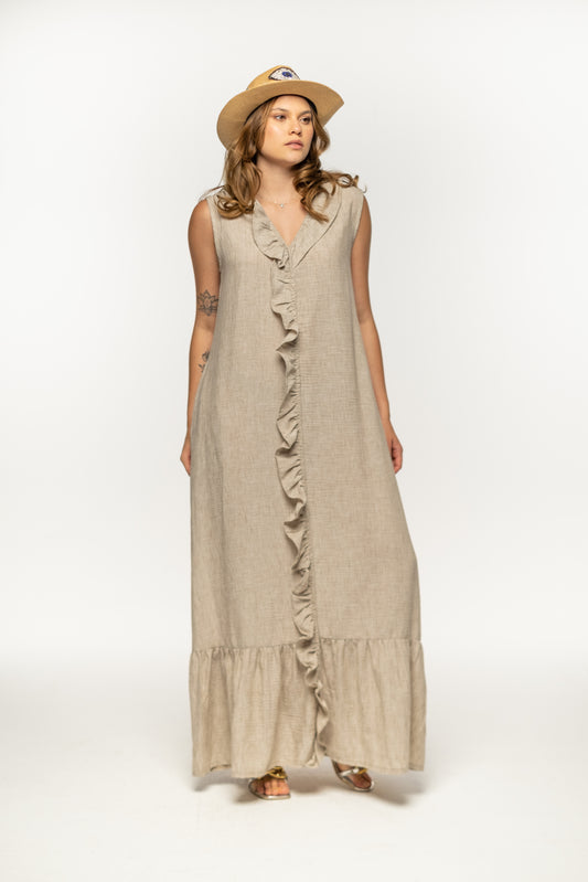 SAHARA FRILL DRESS