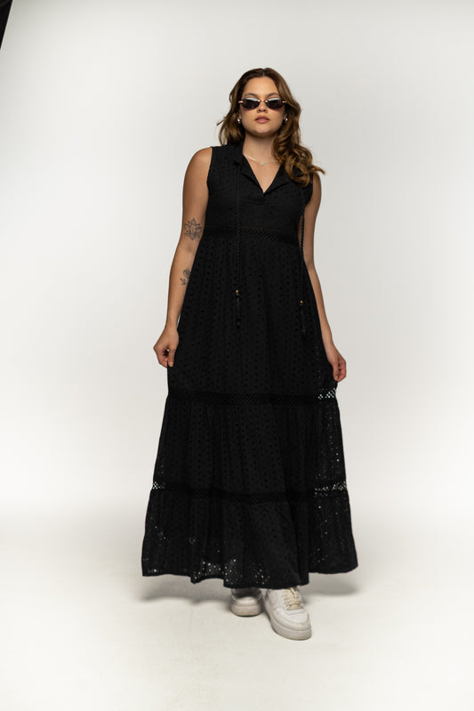 MIDNIGHT BREEZE DRESS