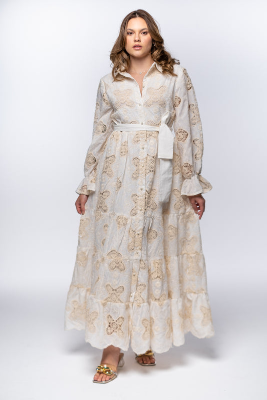 IVORY BLOOM DRESS