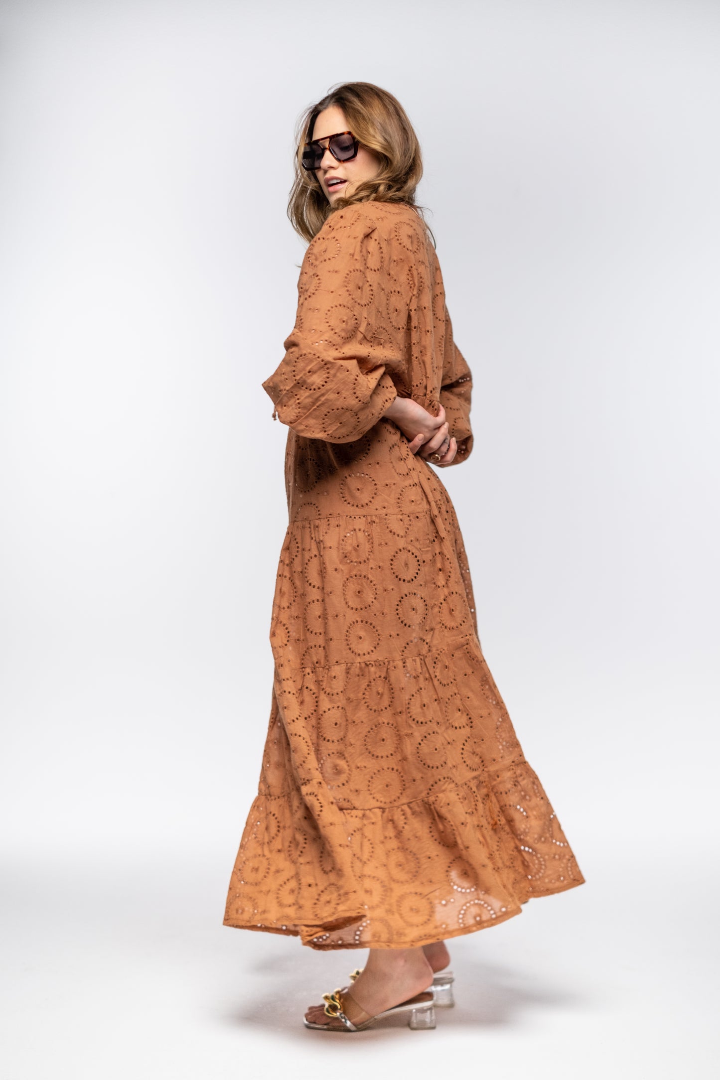 TERRACOTTA FLOW DRESS