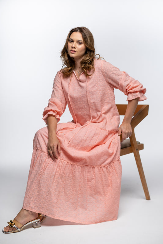 PEACH BLOSSOM DRESS