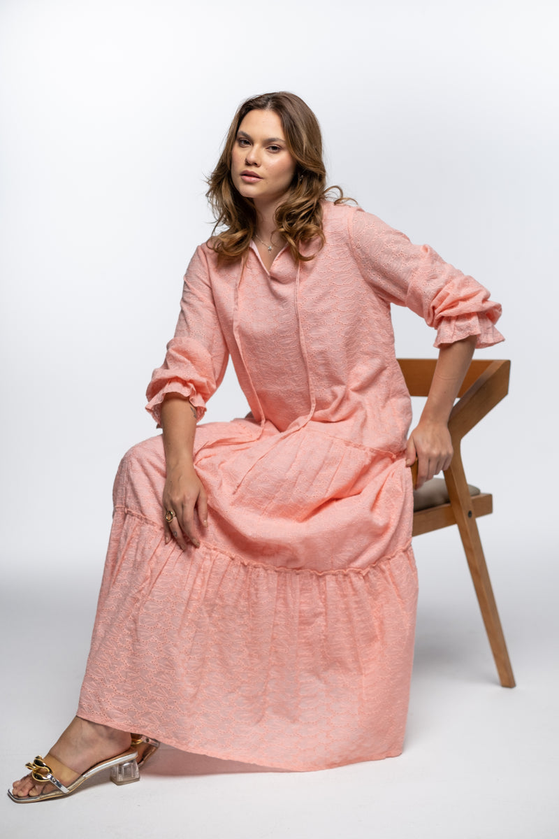 PEACH BLOSSOM DRESS