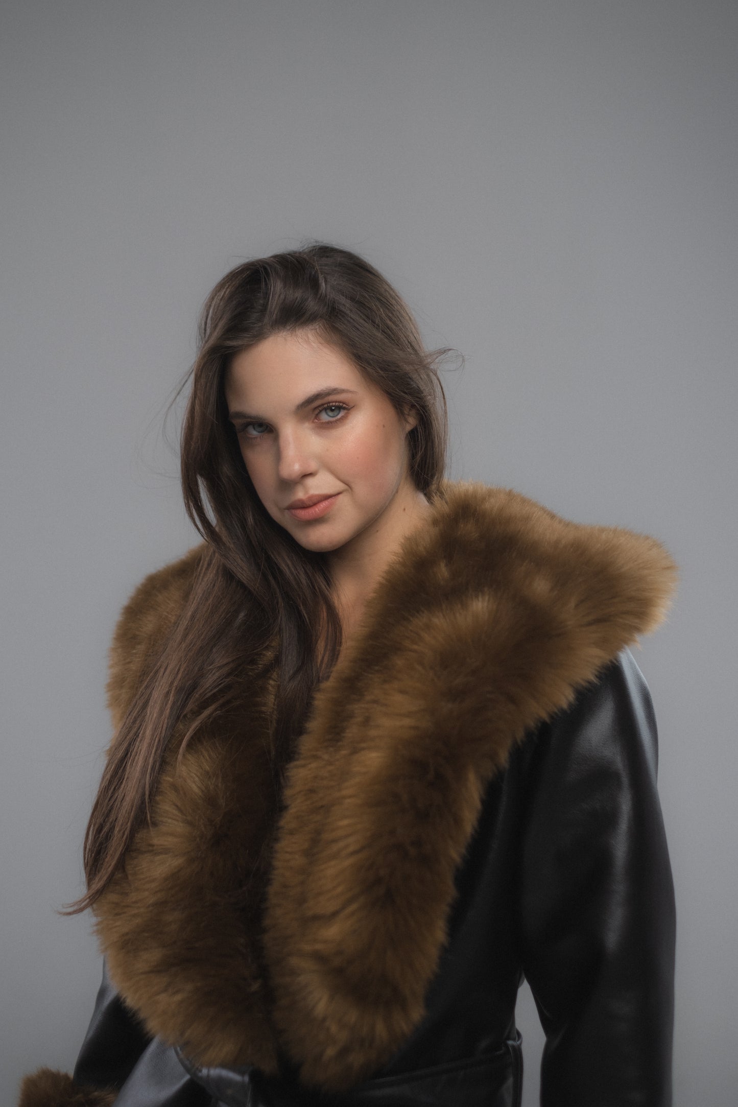 Leather Fur Jacket