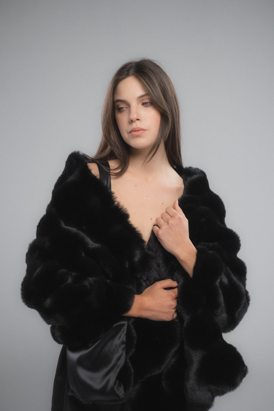 Cloud Fur Shawl